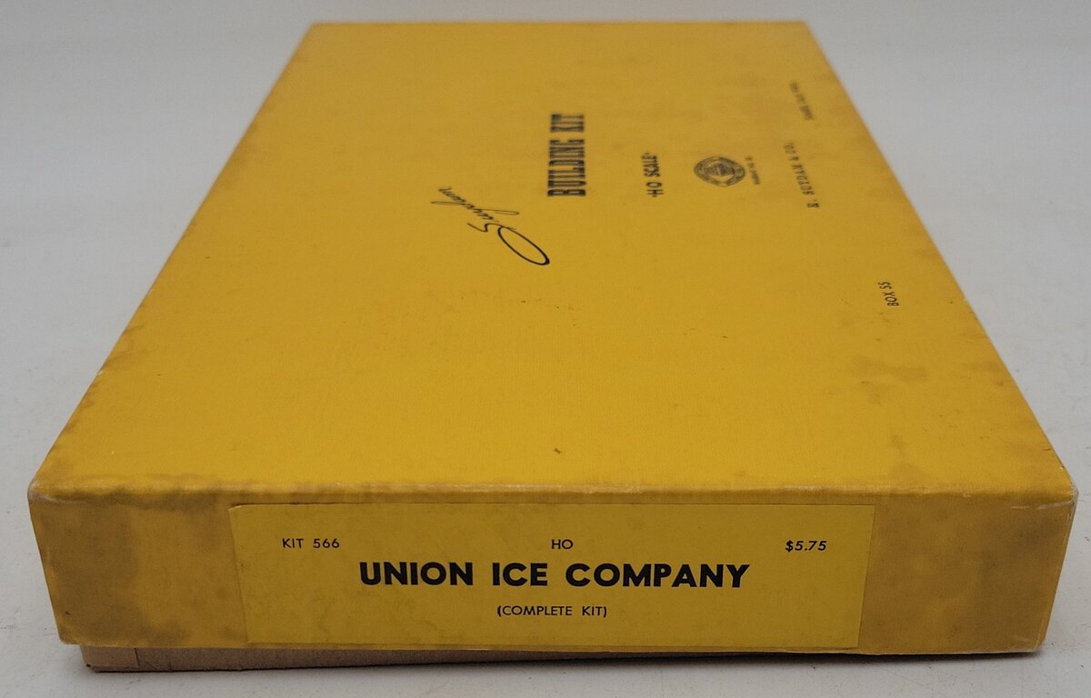 Suydam 566 HO Scale Union Ice Company Building Kit EX/Box