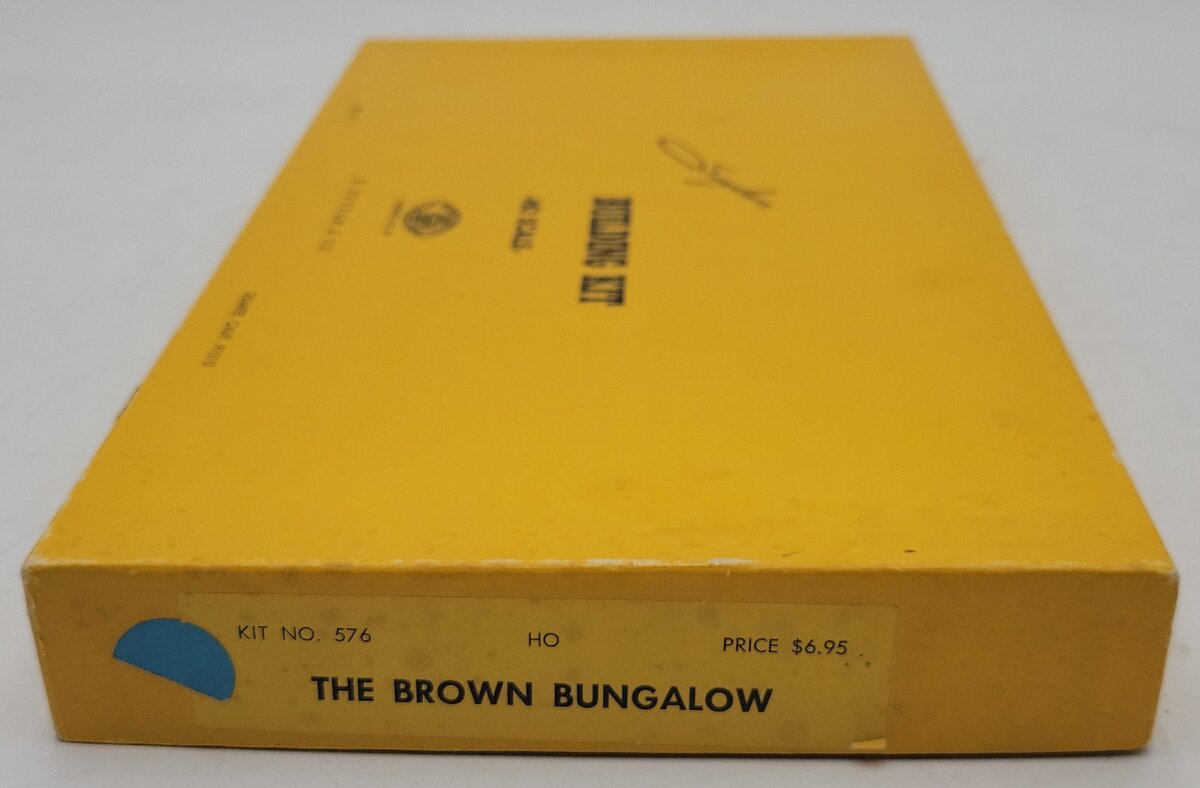 E. Suydam & Co 576 HO Scale The Brown Bungalow Building Kit VG/Box