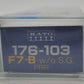 Kato 176-103 N Pennsylvania RR EMD F7B Powered Diesel Locomotive LN/Box