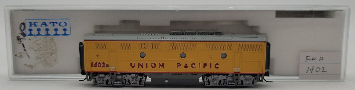 Kato 176-1107 N Union Pacific F3 B Unit Diesel Locomotive #1402B EX/Box