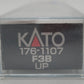 Kato 176-1107 N Union Pacific F3 B Unit Diesel Locomotive #1402B EX/Box