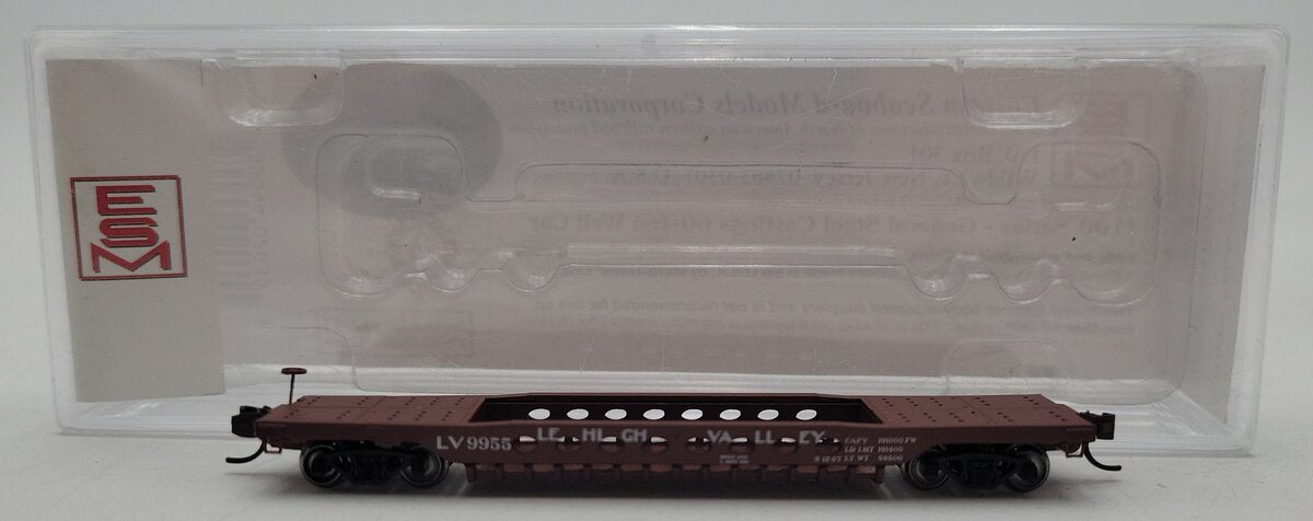 Eastern Seaboard Models 210201 N Scale Lehigh Valley GSC 60-Ton Well Car #9955 NIB