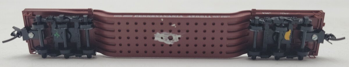 Micro-Trains 10900010 N PRR Heavyweight Depressed Center Flatcar #470011 EX/Box