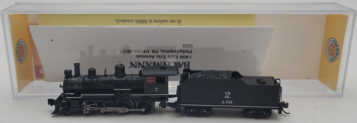 Bachmann 51452 N Painted 4-6-0 Steam Locomotive w/DCC- Custom LN/Box