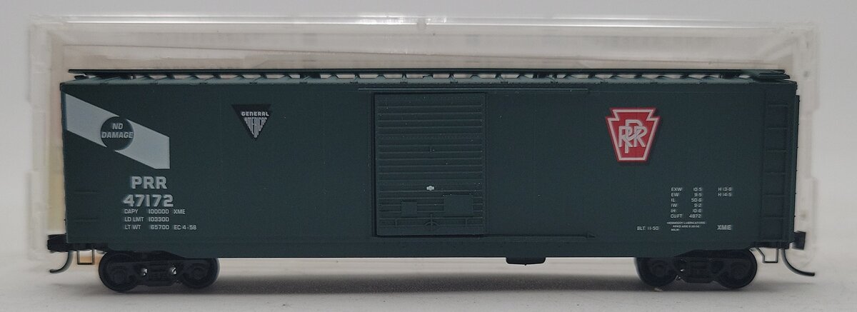 Micro-Trains 03100270 N Pennsylvania 50' Standard Box Car Single Door #47172 LN/Box