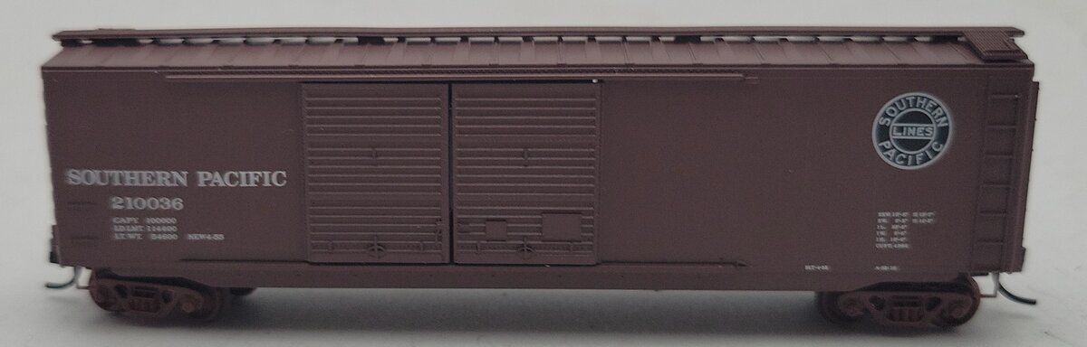 Micro-Trains 03400391 N Southern Pacific 50' Standard Double Door Boxcar #210036 LN/Box