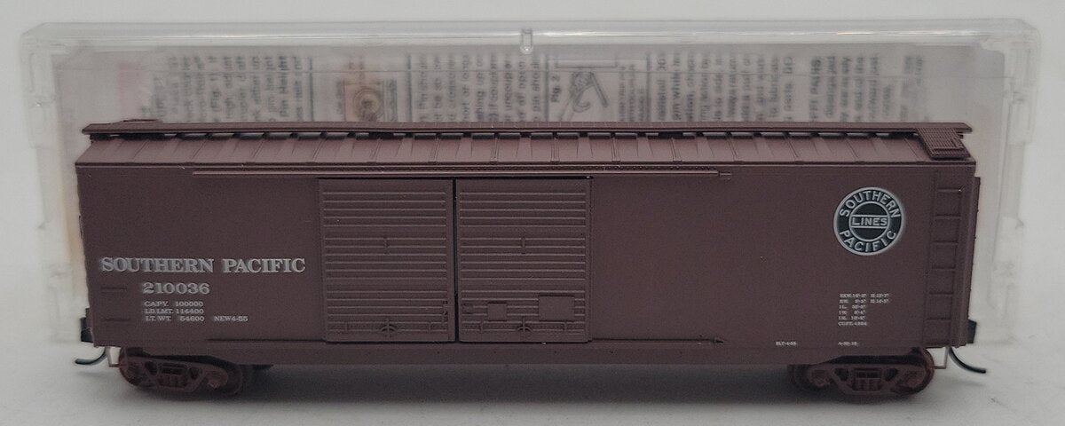 Micro-Trains 03400391 N Southern Pacific 50' Standard Double Door Boxcar #210036 LN/Box