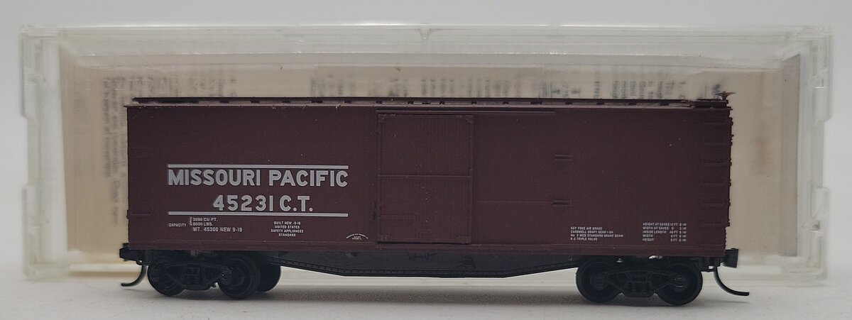 Micro-Trains 03900090 N Missouri Pacific 40' Double Sheathed Boxcar #45231 LN/Box