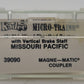 Micro-Trains 03900090 N Missouri Pacific 40' Double Sheathed Boxcar #45231 LN/Box