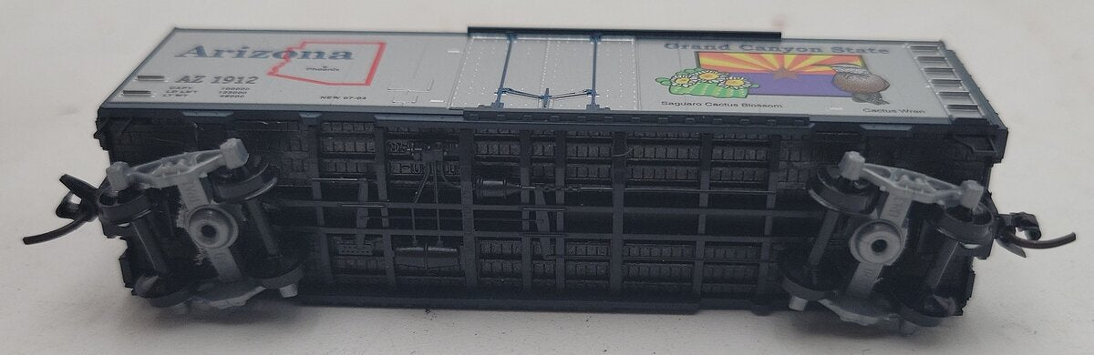 Micro-Trains 02100381 N Scale Arizona State 40' Standard Plug Door Boxcar #1912 LN/Box