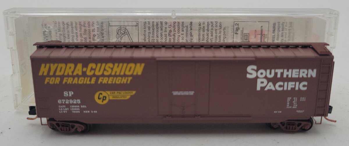 Micro-Trains 03200160 N Scale Southern Pacific 50' Standard Box Car #672925 LN/Box