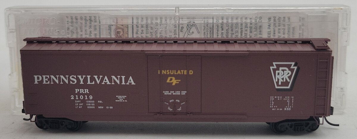 Micro-Trains 03200460 N Pennsylvania Insulated Standard Plug Door Boxcar #21019 LN/Box