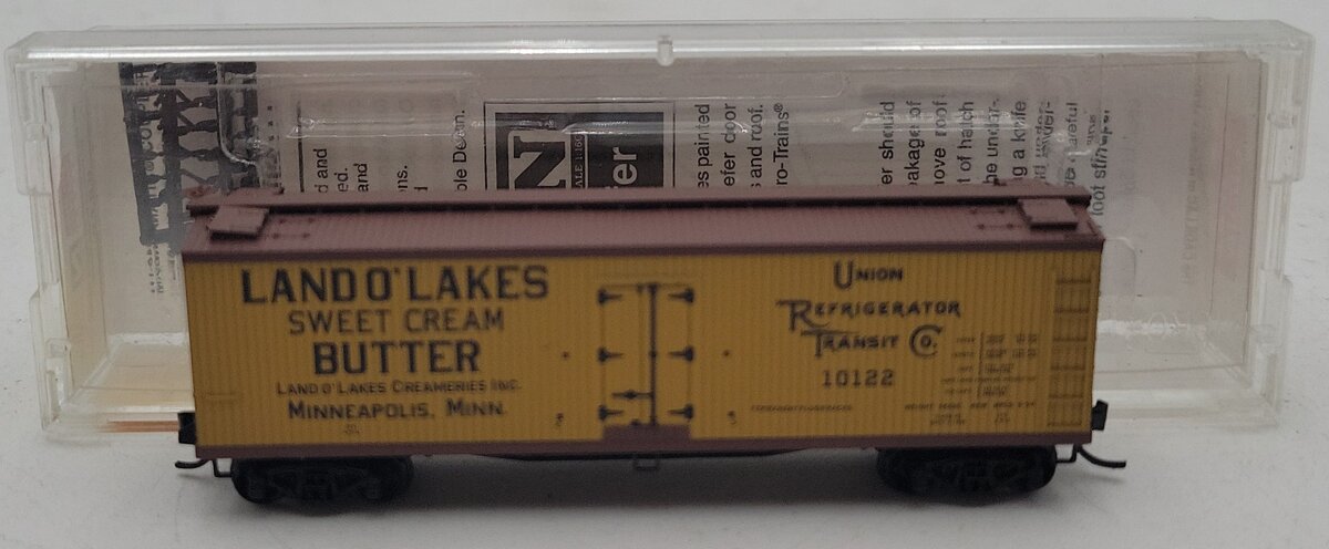 Micro-Trains 04900460 N Land O' Lakes 40' Double Sheathed Wood Reefer #10122 LN/Box
