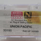 Micro-Trains 03300150 N Union Pacific 50' Plug & Sliding Door Boxcar #163080 LN/Box