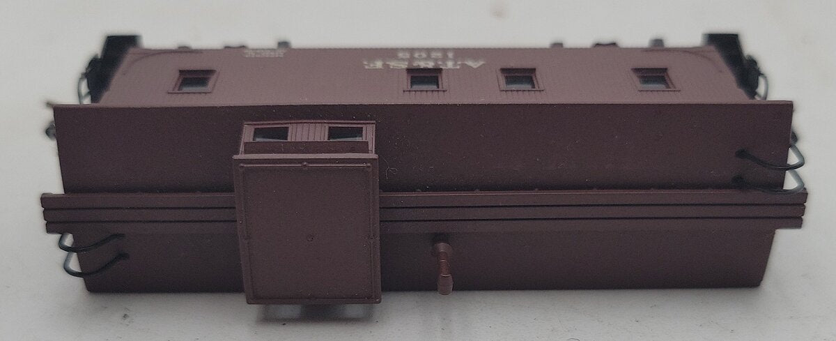 Micro-Trains 05000040 N ATSF 34' Wood Sheathed Caboose #1205 EX/Box