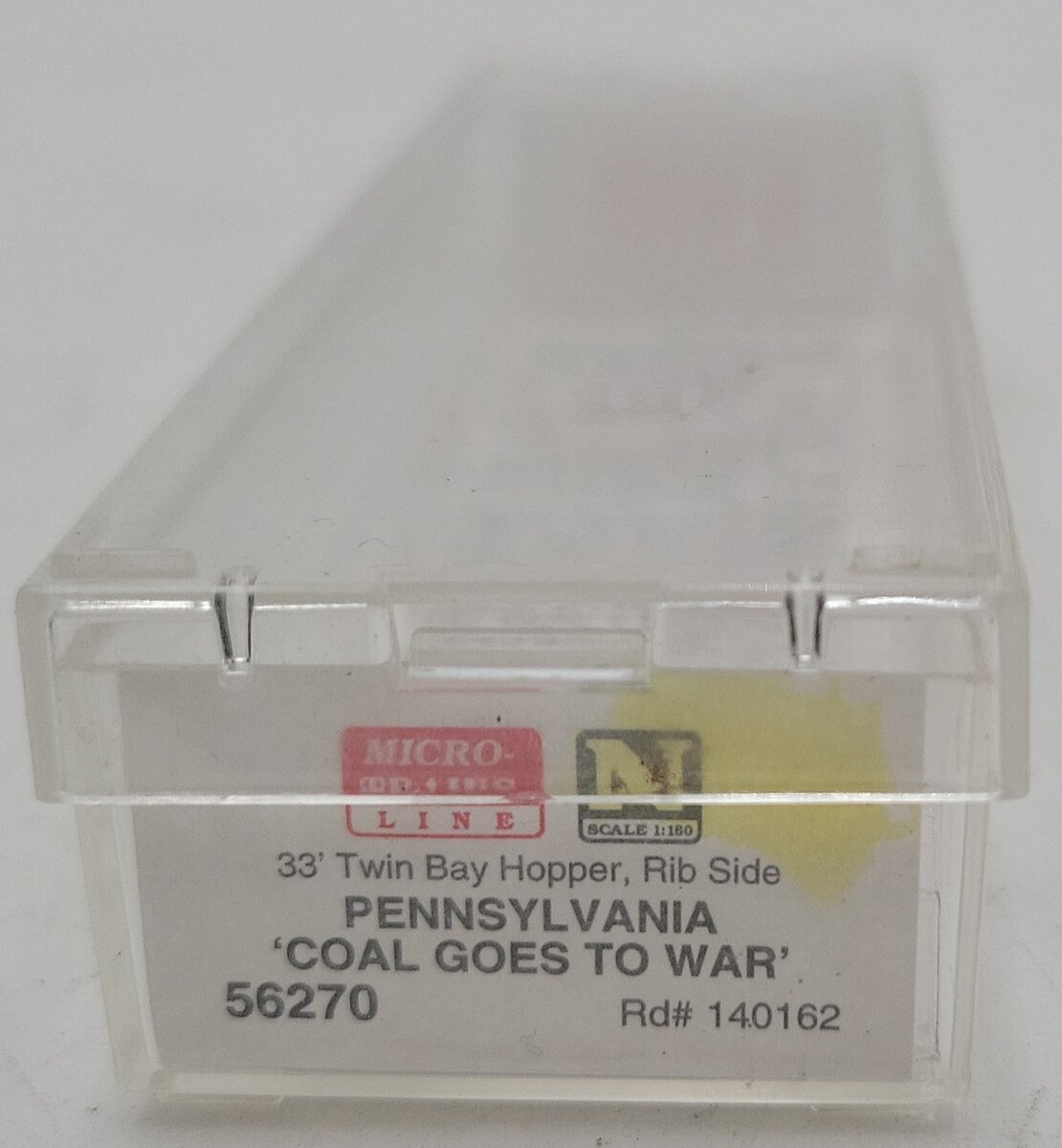 Micro-Trains 05600270 N Pennsylvania 33' Twin Bay Rib Side Hopper #140162 EX/Box