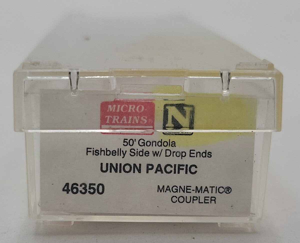 Micro-Trains 04600350 N UP 50' Fishbelly Side Gondola w/Drop Ends #30294 EX/Box