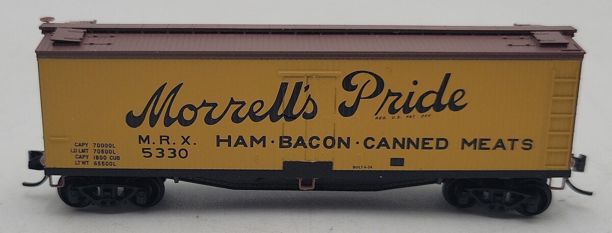 Micro-Trains 04900610 N Morrell's Pride 40' Double Sheathed Wood Reefer #5330 EX/Box