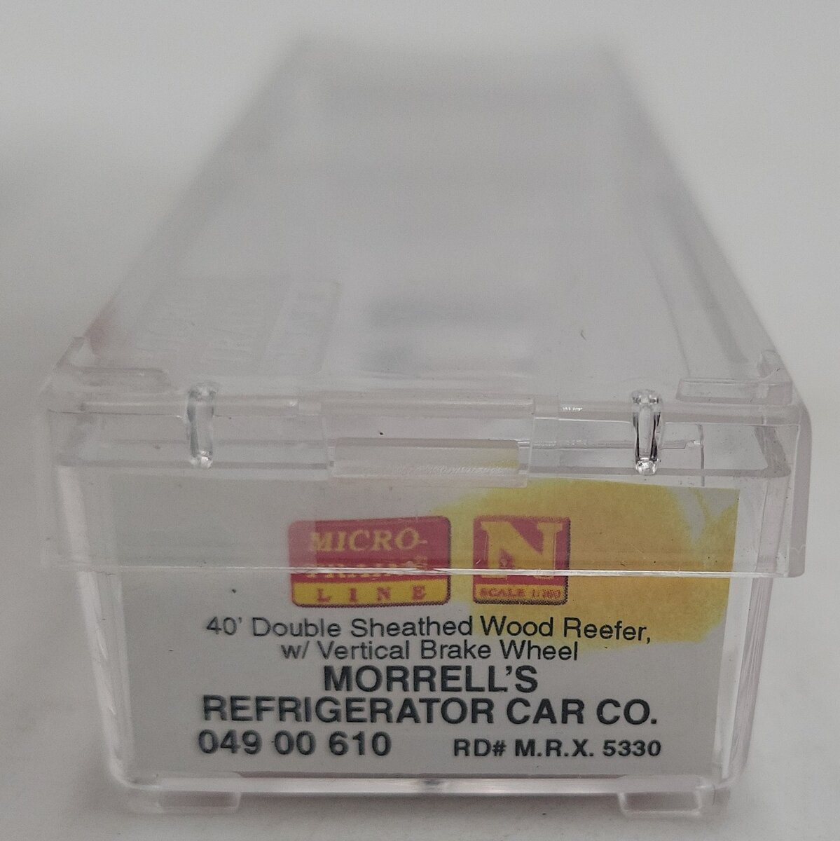 Micro-Trains 04900610 N Morrell's Pride 40' Double Sheathed Wood Reefer #5330 EX/Box