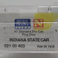 Micro-Trains 02100403 N Scale Indiana State 40' Standard Plug Door Boxcar #1816 LN/Box