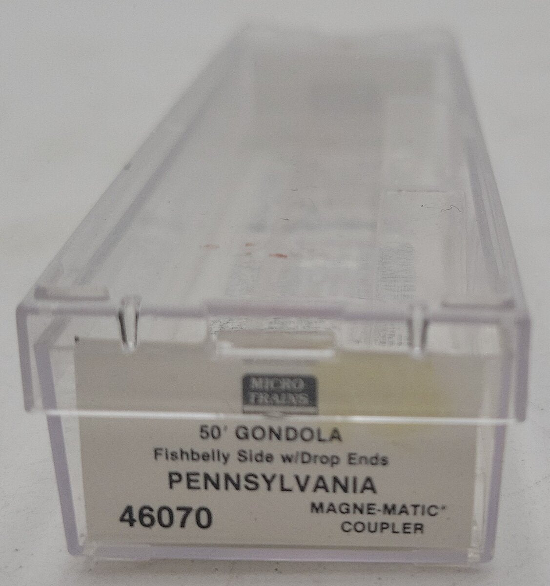 Micro-Trains 04600070 N PRR 50' Fishbelly Side Gondola w/Drop Ends #342652 LN/Box