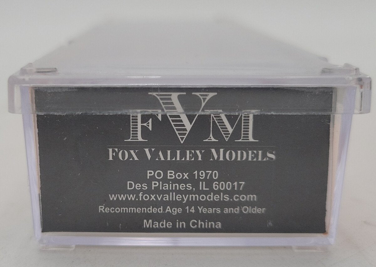 Fox Valley Models 90504 N Pennsylvania RTR H30 3-Bay Covered Hopper #254267 EX/Box