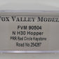 Fox Valley Models 90504 N Pennsylvania RTR H30 3-Bay Covered Hopper #254267 EX/Box