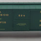 Micro-Trains 04200040 N Menasha Woodenware 40' Double Sheathed Boxcar #224 LN/Box