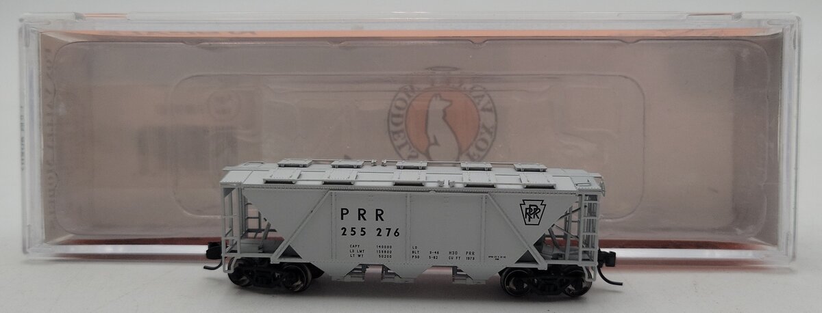 Fox Valley Models 90507 N Scale PRR Gray Keystone H30 Hopper #255276 EX/Box
