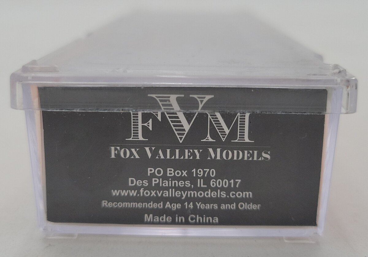 Fox Valley Models 90507 N Scale PRR Gray Keystone H30 Hopper #255276 EX/Box