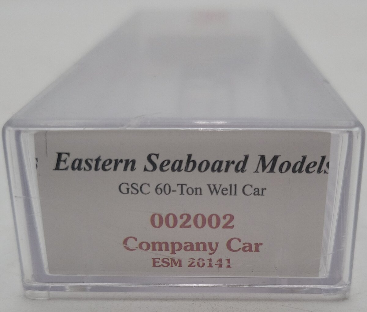 Eastern Seaboard Models 002002 N Scale NYC GSC 60-Ton Well Car #497988 LN/Box