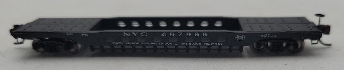 Eastern Seaboard Models 002002 N Scale NYC GSC 60-Ton Well Car #497988 LN/Box