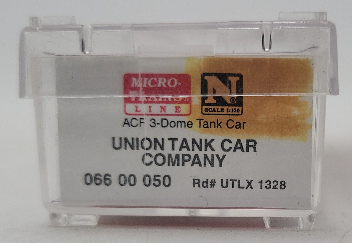 Micro-Trains 06600050 N Union Tank Car Co. 40' Triple Dome Tank Car #1328 LN/Box