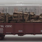 Micro-Trains 08300081 N SP 40' Drop Bottom Gondola with Scrap Wood Load #151264 EX/Box