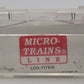 Micro-Trains 07800030 N Scale Union Pacific 50'Double Slide Door Box Car #161100 EX/Box