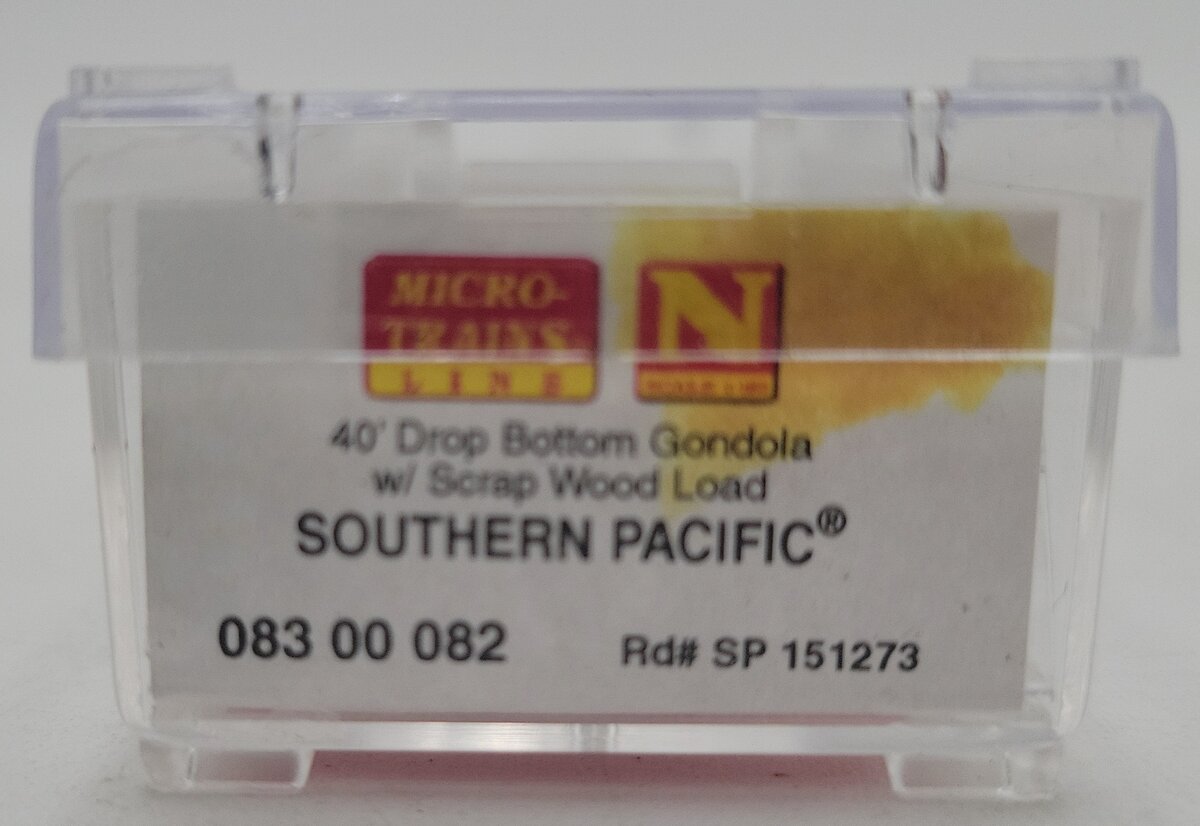 Micro-Trains 08300082 N Southern Pacific 40' Drop Bottom Gondola #151273 EX/Box