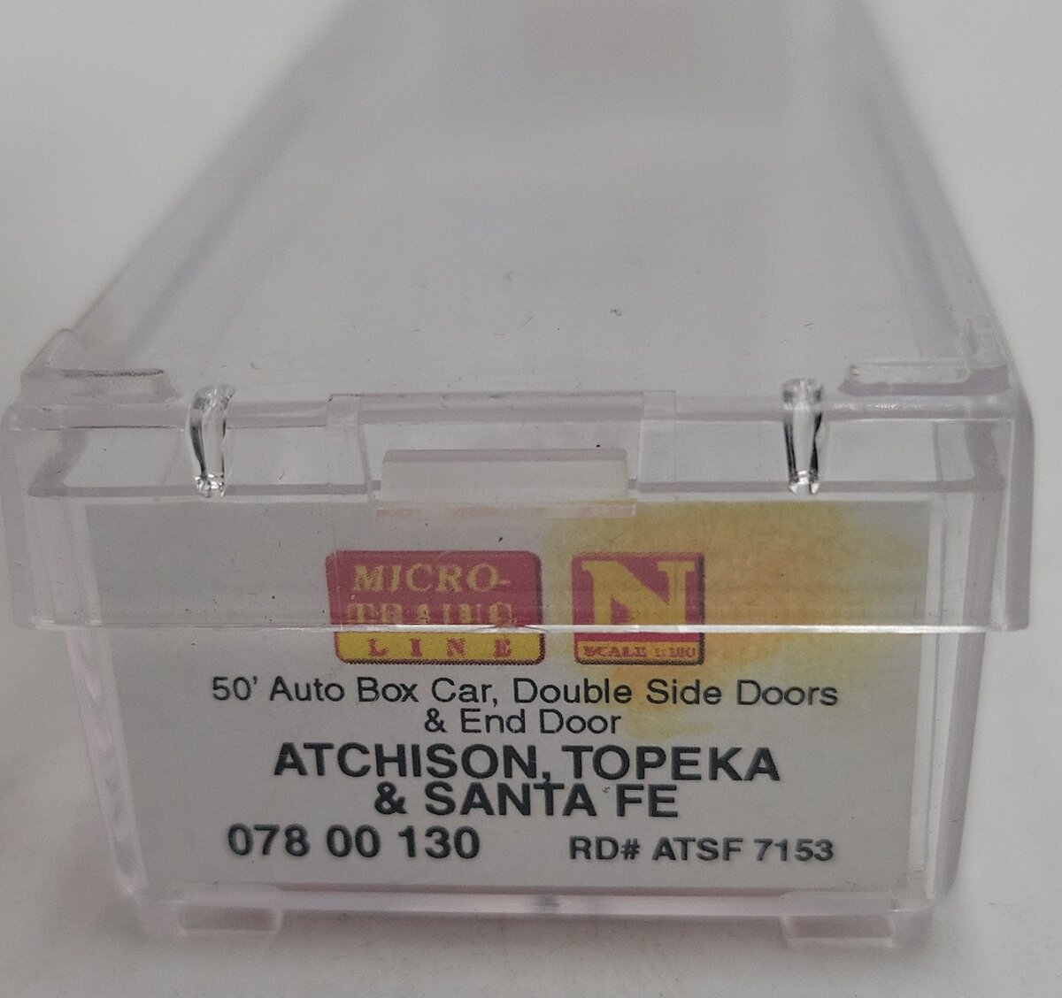 Micro-Trains 07800130 N Santa Fe 50' Double-Door Auto Boxcar #7153 EX/Box