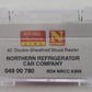 Micro-Trains 04900780 N NRCC 40’ Double Sheathed Wood Reefer #6399 LN/Box