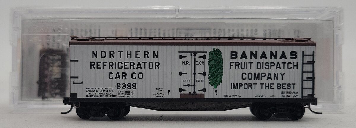 Micro-Trains 04900780 N NRCC 40’ Double Sheathed Wood Reefer #6399 LN/Box
