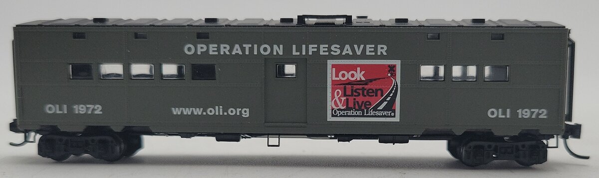 Micro-Trains NSC 05-01 N Scale Operation Lifesaver 50' Troop Kitchen Car #1972 EX/Box
