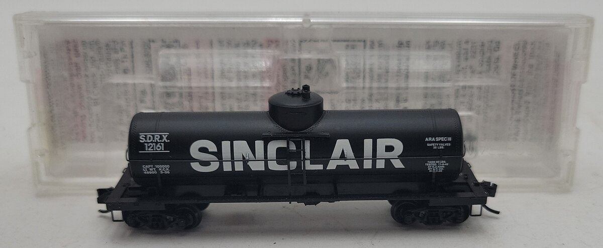 Micro-Trains 06500140 N Sinclair 39' Single Dome Tank Car #12161 LN/Box