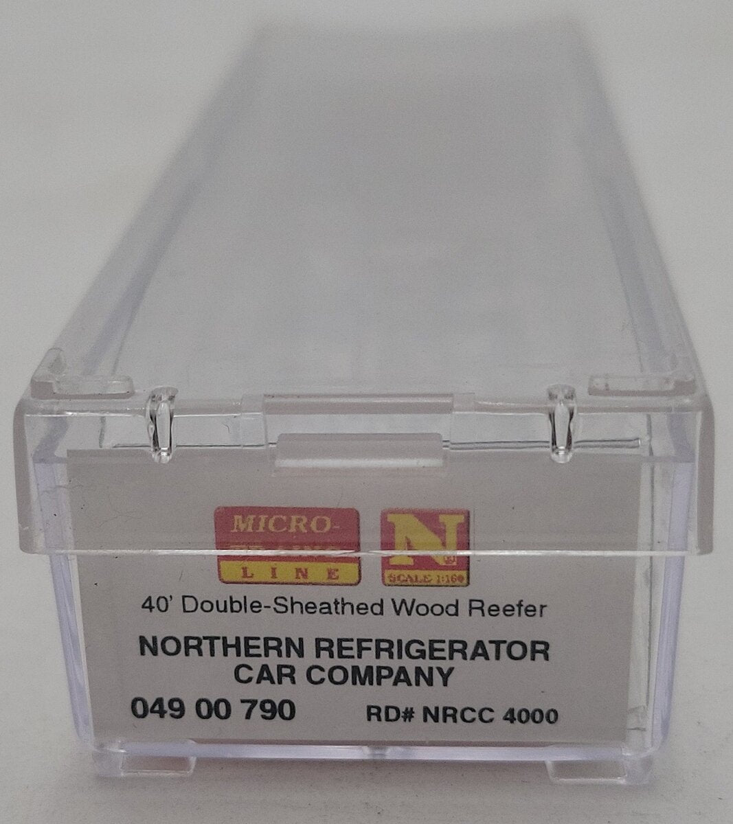 Micro-Trains 04900790 N NRCC 40’ Double Sheathed Wood Reefer #4000 LN/Box