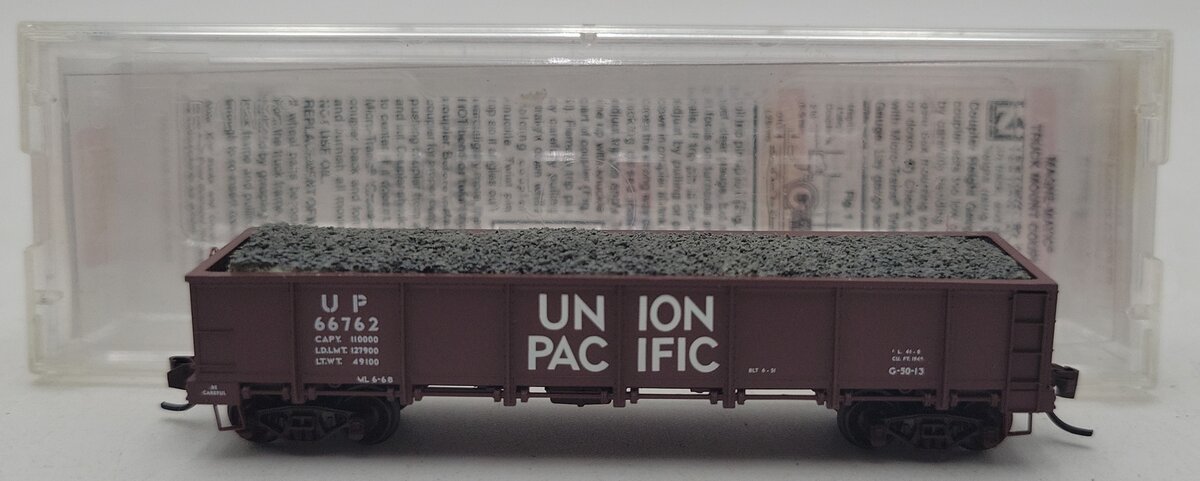 Micro-Trains 08352010 N Union Pacific 40' Drop Bottom Gondola #66762 LN/Box