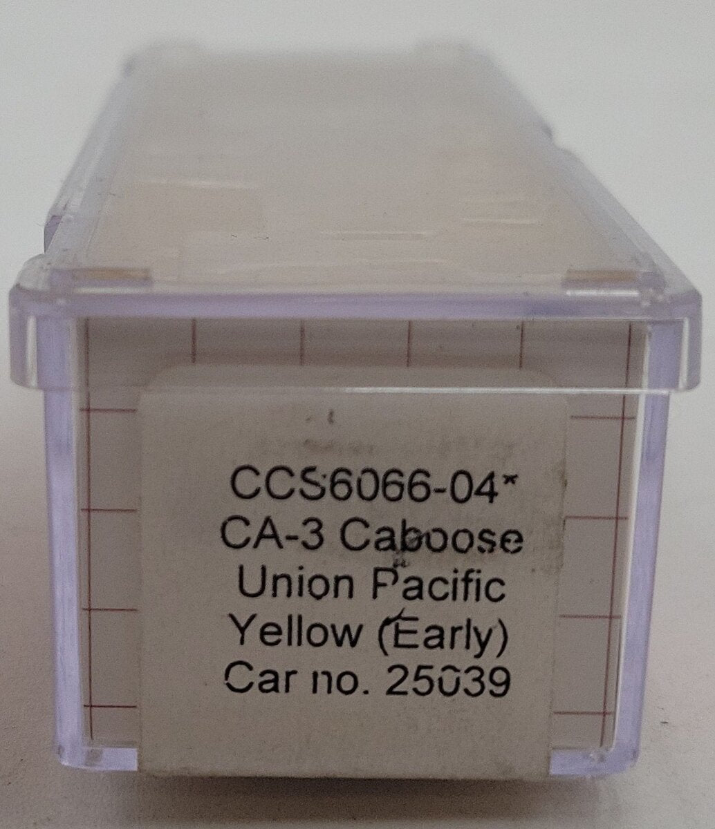 Centralia Car Shops CCS6066-04 N Scale Union Pacific Caboose #25039 EX/Box