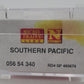 Micro-Trains 05654340 N SP 33' Rib Sides Twin Bay Hopper with Coal Load #460676 LN/Box