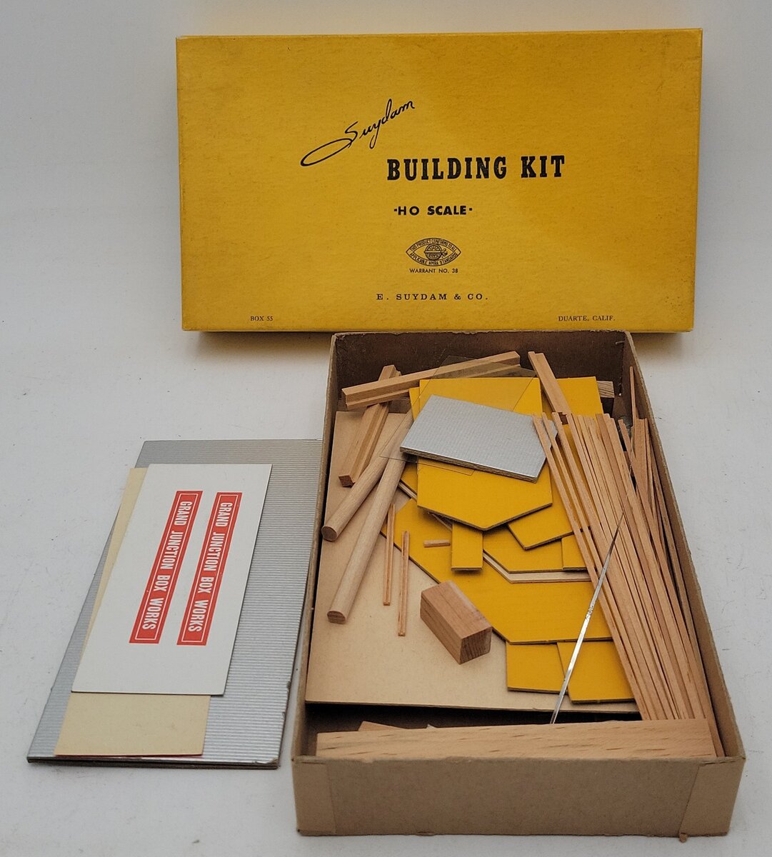 E. Suydam & Co 81 HO Scale Box Factory EX/Box