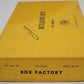 E. Suydam & Co 81 HO Scale Box Factory EX/Box