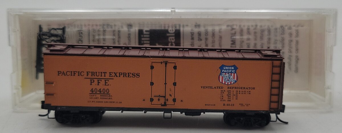 Micro-Trains 05900010 N Pacific Fruit Express 40' Steel Side Ice Reefer #40400 EX/Box
