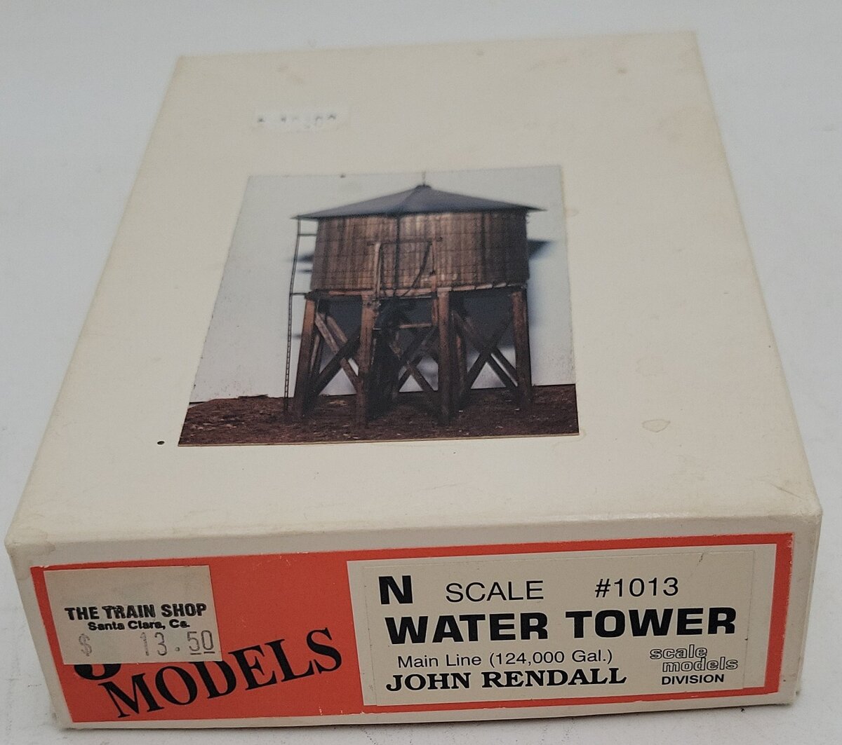 JV Models 1013 N Scale Mainline Water Tower Main Line Kit EX/Box