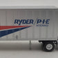 Athearn 91003 HO Scale RYDER / PIE Ford "C" Truck & 28' Wedge Trailer EX